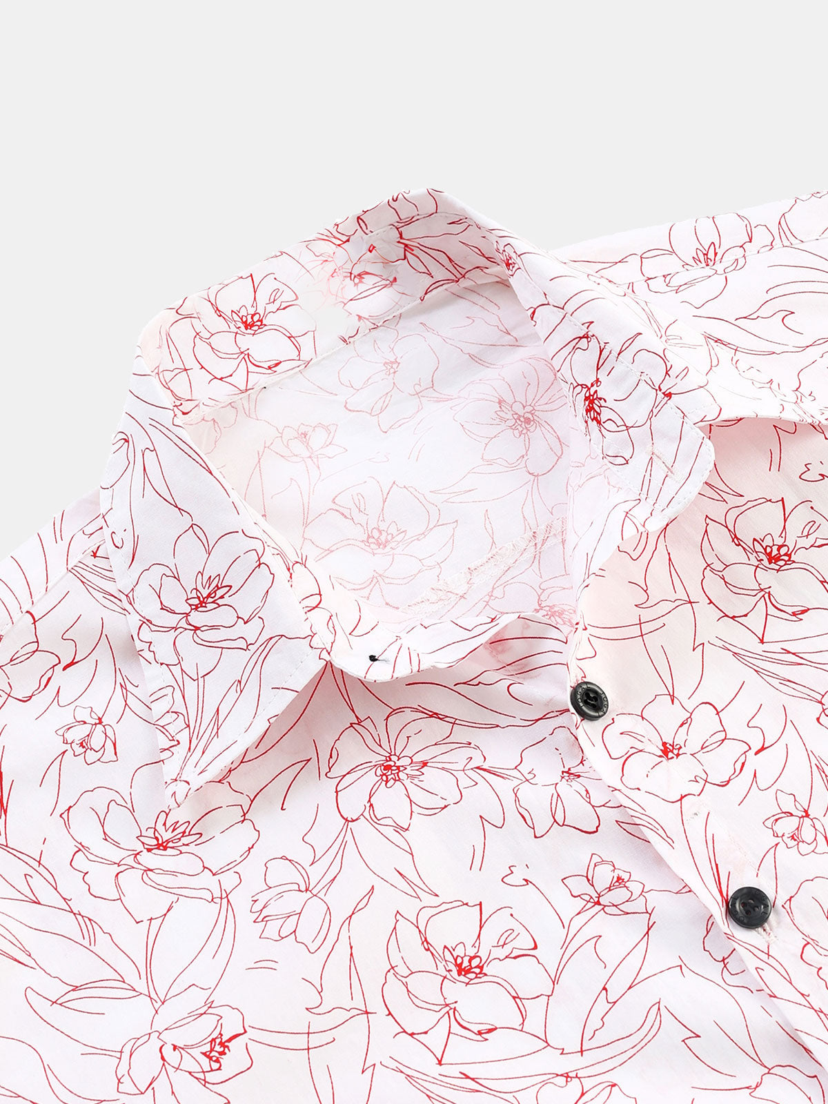 Casual Shirt, Short Sleeves, Floral Print, Summer
