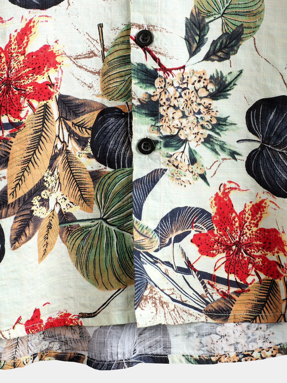 Hawaiian Tropical Floral Shirt