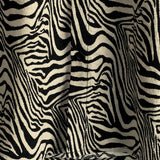Vintage Summer Tiger Print Short-Sleeve Button-Up Shirt
