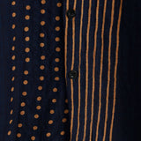 Summer Navy Striped Short Sleeve Shirt