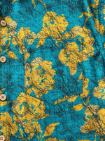 Tropical Botanical Pattern Casual Cruise Shirt