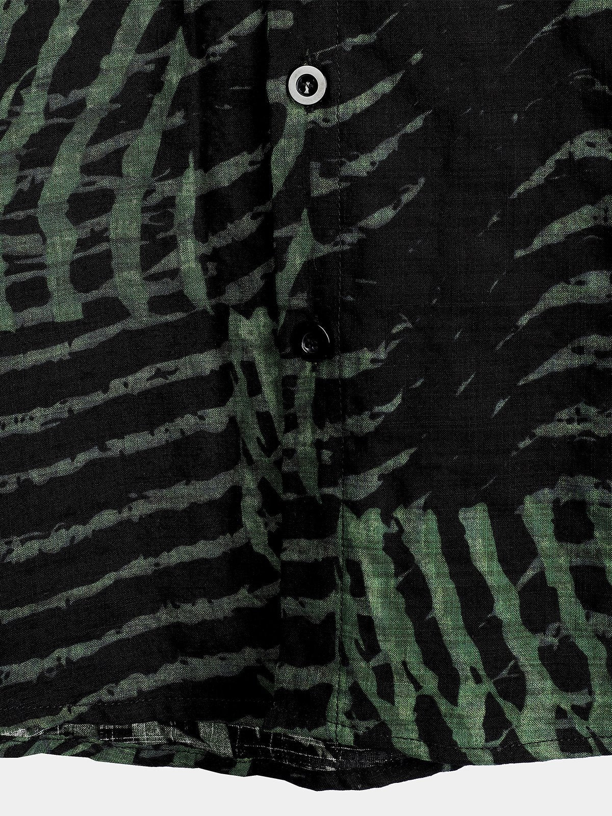 Striped Print Short-Sleeve Shirt