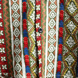 Patchwork Print Short Sleeve Shirt