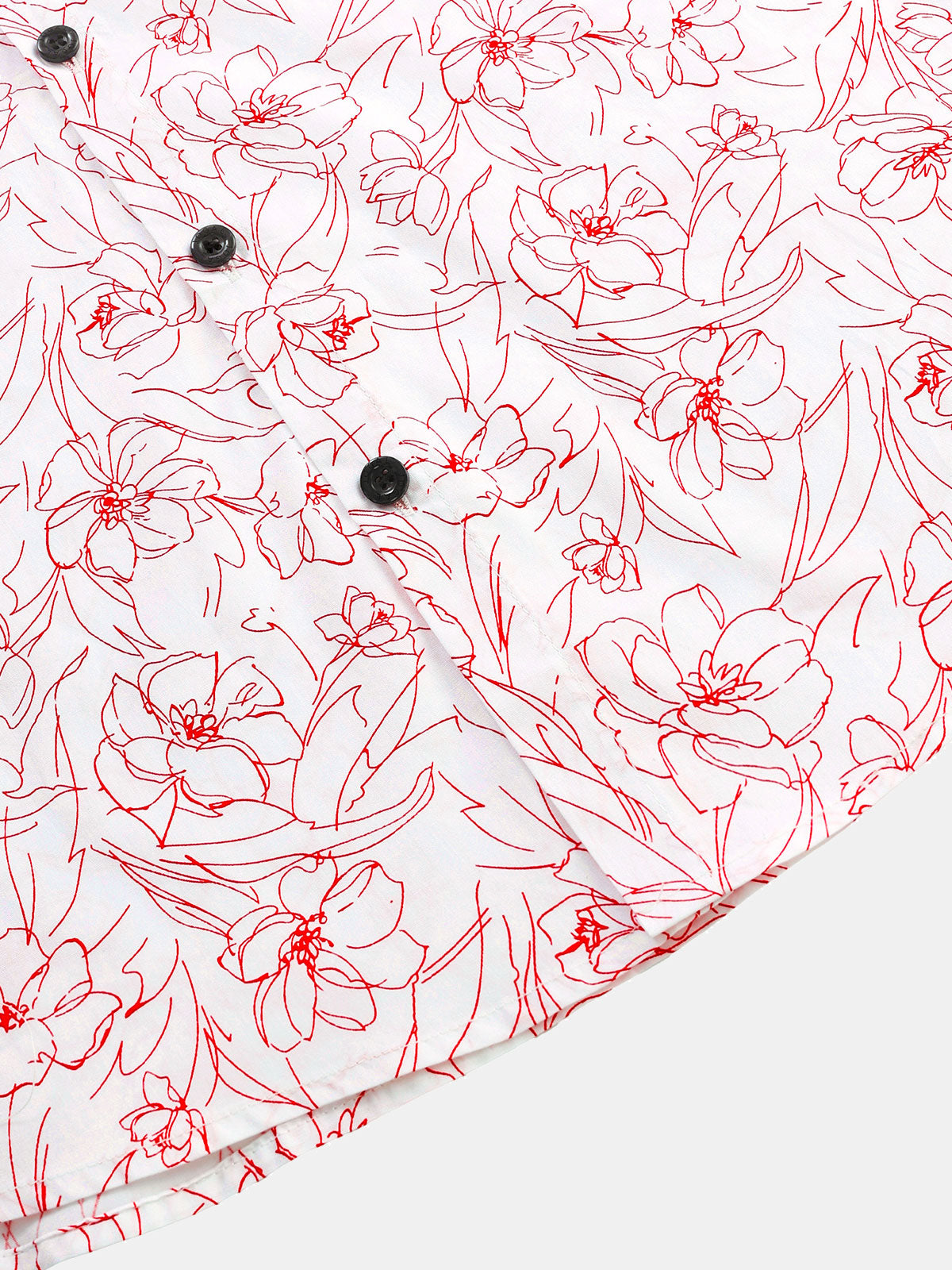 Casual Shirt, Short Sleeves, Floral Print, Summer