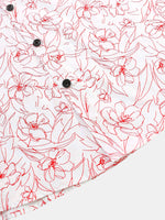 Casual Shirt, Short Sleeves, Floral Print, Summer