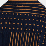 Summer Navy Striped Short Sleeve Shirt