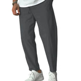 Elegant Tapered Pants with Cuffs