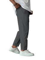 Elegant Tapered Pants with Cuffs