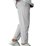 Elegant Tapered Pants with Cuffs
