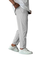 Elegant Tapered Pants with Cuffs