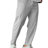 Elegant Tapered Pants with Cuffs