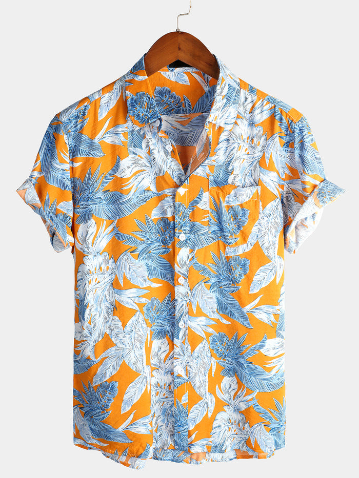 Pure Hawaiian Vacation Style Print Shirt