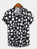 Hawaiian Tropical Floral Print Shirt