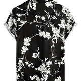 Cotton Casual Shirt with Short Sleeves for Men
