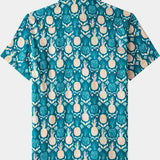 Hawaiian Tropical Resort Pineapple Pattern Shirt
