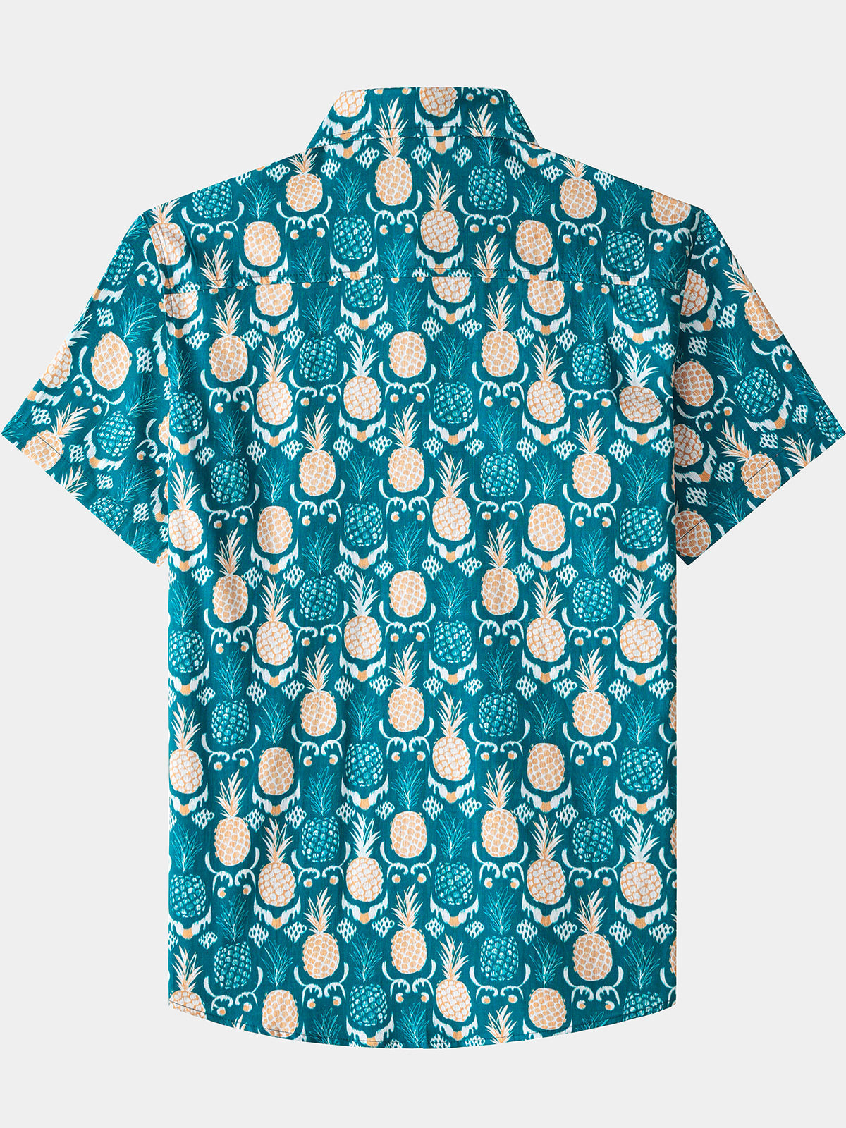 Hawaiian Tropical Resort Pineapple Pattern Shirt