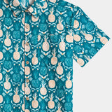 Hawaiian Tropical Resort Pineapple Pattern Shirt