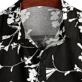 Cotton Casual Shirt with Short Sleeves for Men