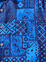 Geometric Hawaiian Patchwork Shirt