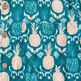 Hawaiian Tropical Resort Pineapple Pattern Shirt