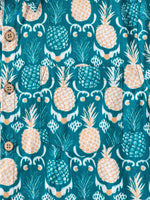 Hawaiian Tropical Resort Pineapple Pattern Shirt