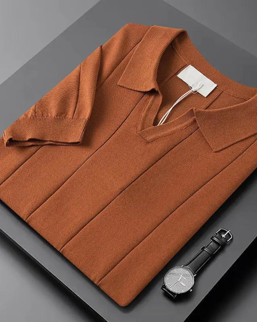 Michal Men's Cotton Polo Shirt, Portofino