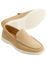 Casual Men's Loafers – Beige