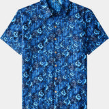 Retro Hawaiian Paisley Short Sleeve Shirt