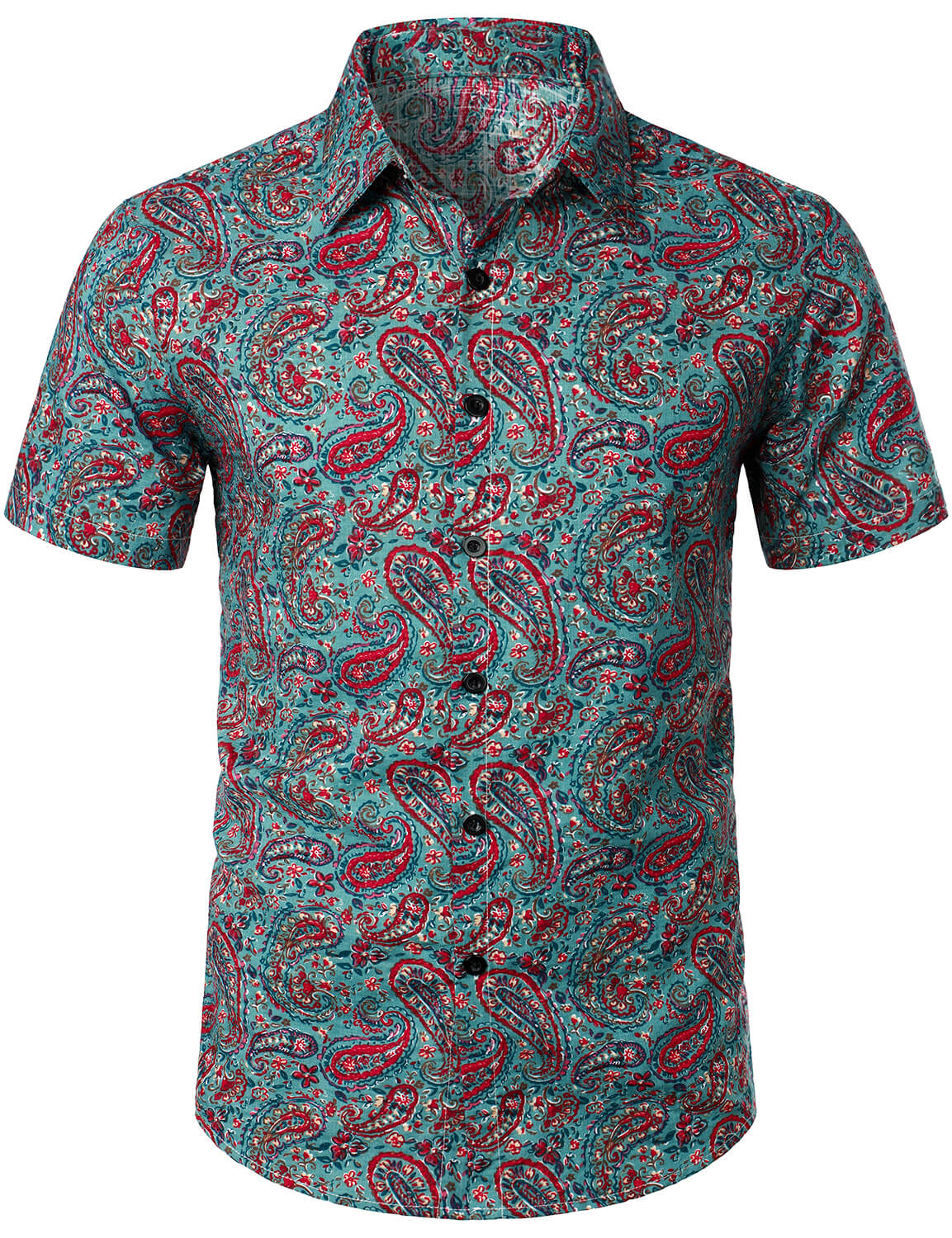 Retro 70s Vintage Paisley Shirt