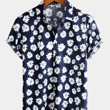 Hawaiian Tropical Floral Print Shirt