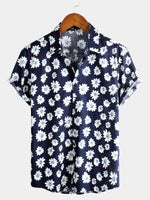 Hawaiian Tropical Floral Print Shirt