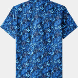 Retro Hawaiian Paisley Short Sleeve Shirt
