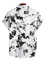 Cotton Casual Shirt with Short Sleeves for Men