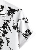Cotton Casual Shirt with Short Sleeves for Men