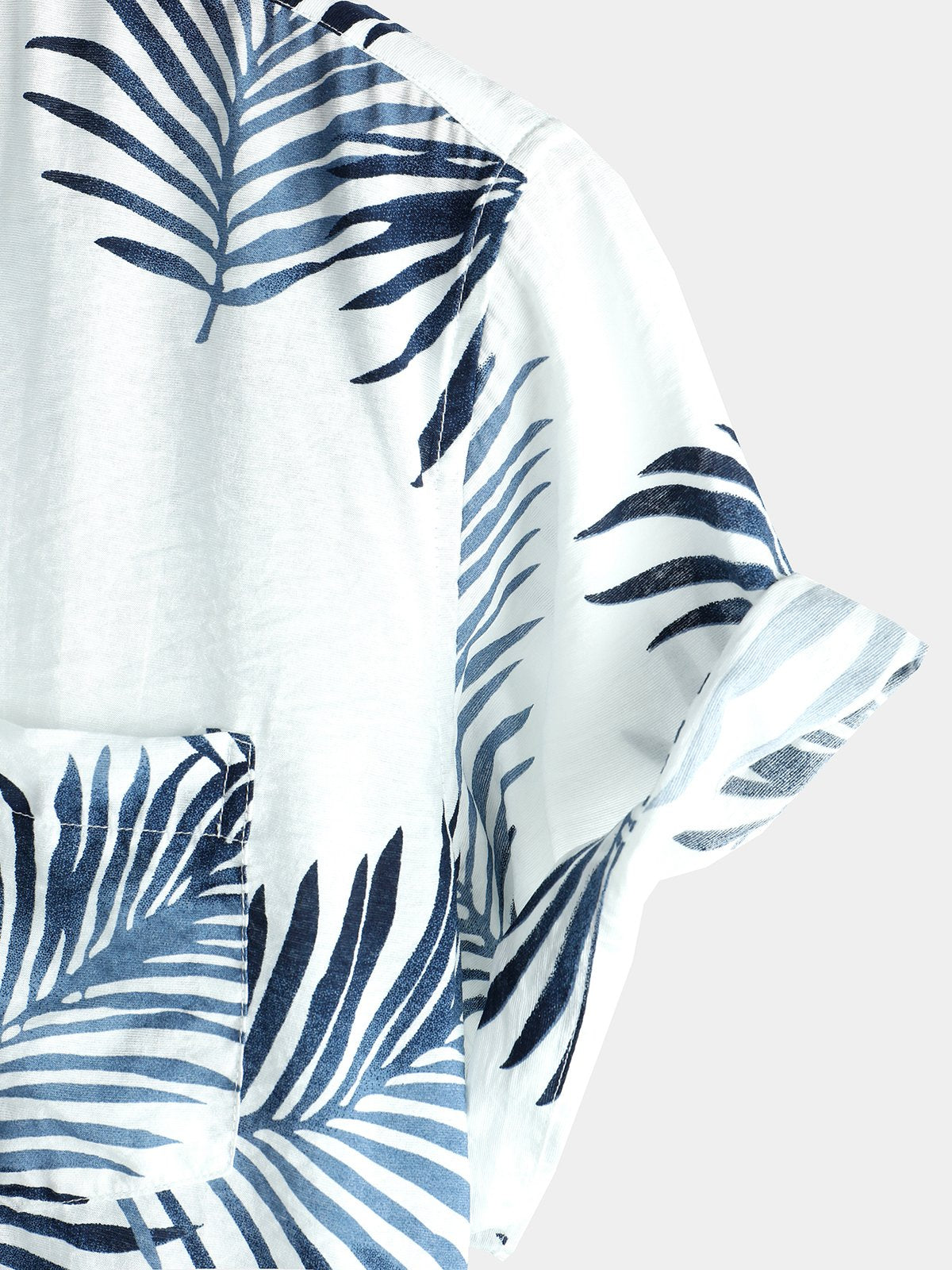 Hawaiian Flower Button-Up Summer Shirt