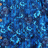 Retro Hawaiian Paisley Short Sleeve Shirt