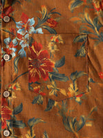 Vintage Floral Short-Sleeve Shirt