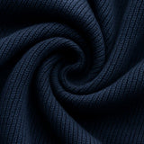 Men's Half-Zip Sweater with Collar – Royal Blue