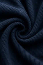Men's Half-Zip Sweater with Collar – Royal Blue