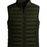 Premium Men's Dark Green Down Vest