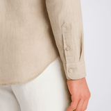 Monaco Linen Shirt – Sand