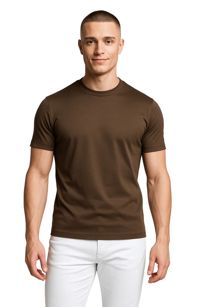 Men's Slim-Fit T-Shirt in High-Quality Cotton