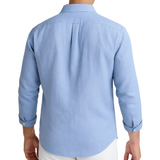 Monaco Linen Shirt – Light Blue