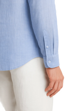 Monaco Linen Shirt – Light Blue