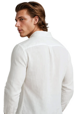 Monaco Linen Shirt – White