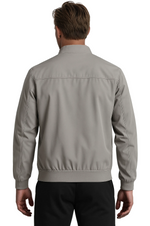 Classic Gray Bomber Jacket