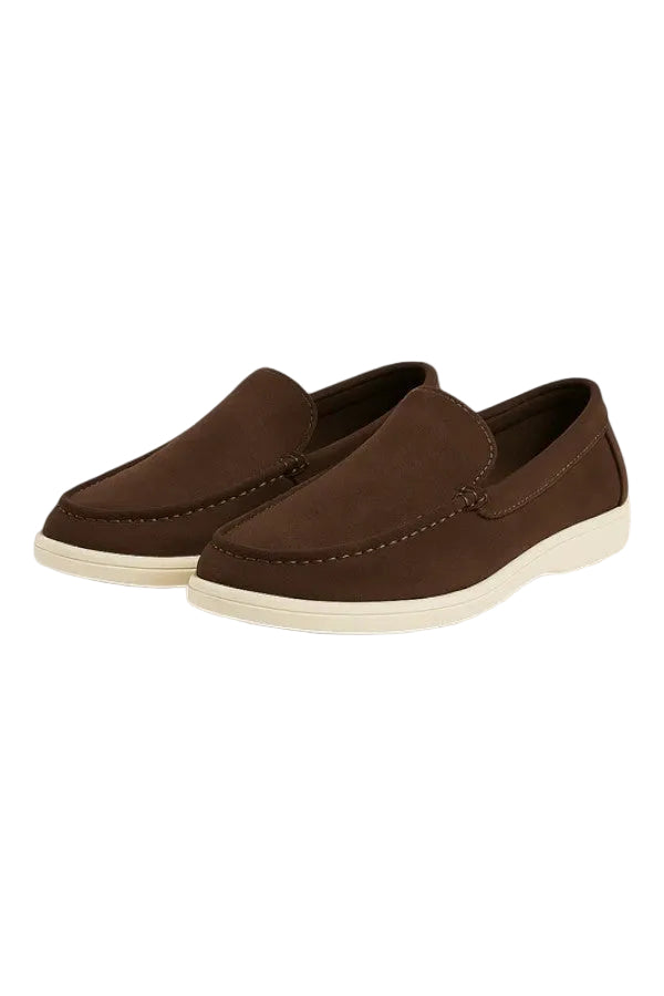 Casual Men's Loafers – Chocolate Brown
