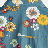 Hawaiian Short-Sleeve Floral Print Shirt