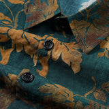 Vintage Green Hawaiian Short Sleeve Shirt