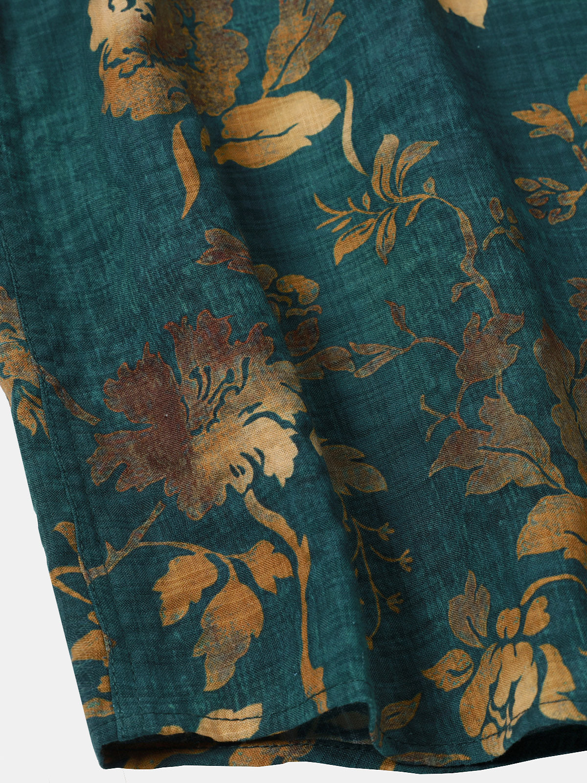 Vintage Green Hawaiian Short Sleeve Shirt